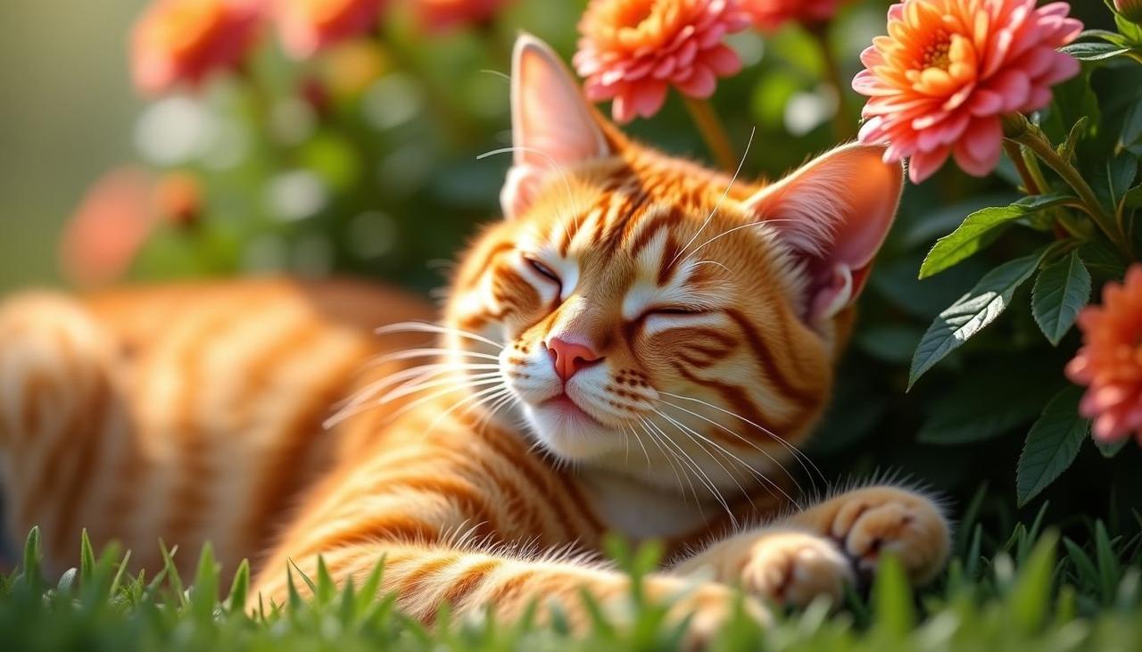 糖豆视频 - 菊花园的喵星人：流浪猫的幸福生活